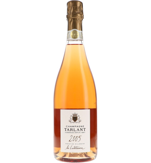 La Lutetienne Rose Brut Nature 2005 TARLANT