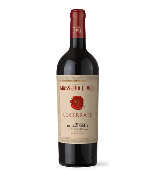 Primitivo di Manduria Le Cerrate 2022 MASSERIA LI VELI