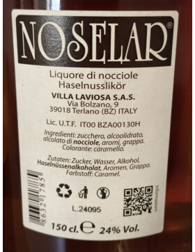 Magnum Likör Noselar (Haselnuss) 1,5L VILLA LAVIOSA