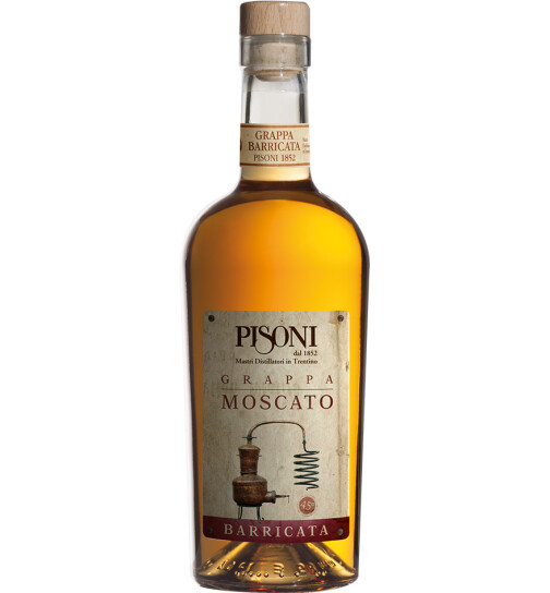Grappa Moscato Barricata 0.7L PISONI