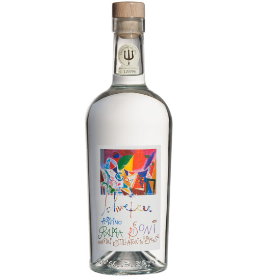 Grappa Riccardo Schweizer Bianca 0.7L PISONI
