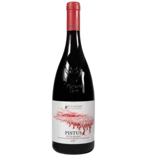 6 Fl. Sparpaket PISTUS Etna Rosso DOC 2021 I CUSTODI