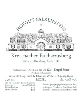 Riesling Kabinett Krettnacher Euchariusberg 2024 (Fass...