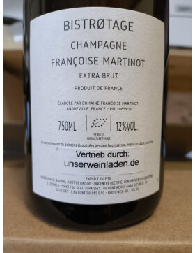 Bistrøtage B.20, Extra Brut, Blanc de Noirs...