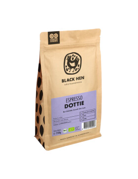 Bio Espresso - "Dottie" ganze Bohnen 250g Black...