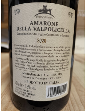Sonderedition Amarone DOCG 2020 FEUDO ITALIA
