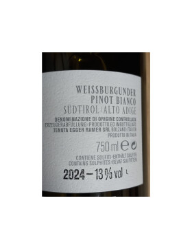 Südtiroler Weissburgunder 2024 EGGER RAMER