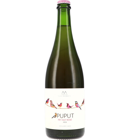 AUS Puput Rosé Pét-Nat, ungeschwefelt 2024 Alta Alella (bio)