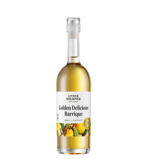 Apfel Golden Delicious Barrique 0,5L Unterthurner