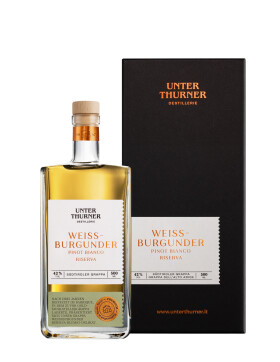 Grappa Weissburgunder Riserva in Geschenkbox 0,5L...
