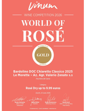 Chiaretto di Bardolino Classico DOC 2025 LE MORETTE