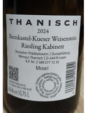 Riesling Kabinett Bernkastel-Kueser Weisenstein 2024...