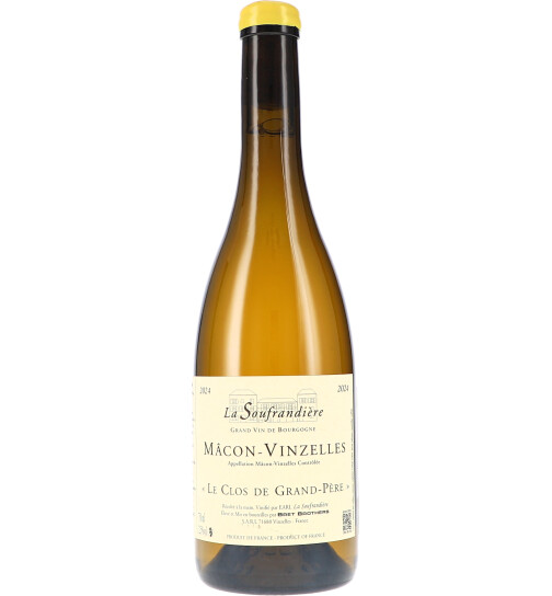 Mâcon-Vinzelles "Le Clos de Grand-Père" AOC 2024 La Soufrandière (bio)
