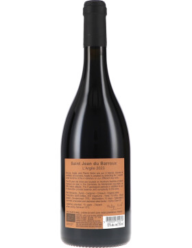 LArgile AOC 2023 Saint Jean Du Barroux (bio)
