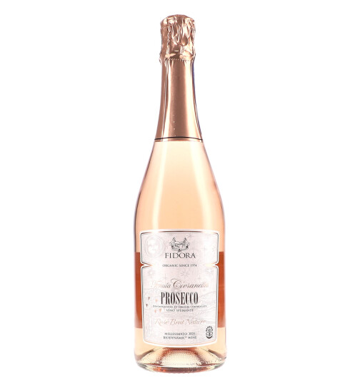 Civranetta Prosecco DOC Spumante Rosè Brut Nature 2025 Fidora (bio)