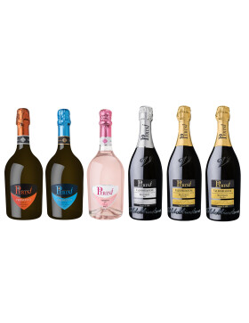 6Fl. Probierpaket Prosecco Perini