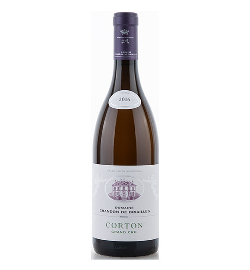 Chardonnay Corton Grand Cru blanc 2016 CHANDON DE BRIAILLES (bio)