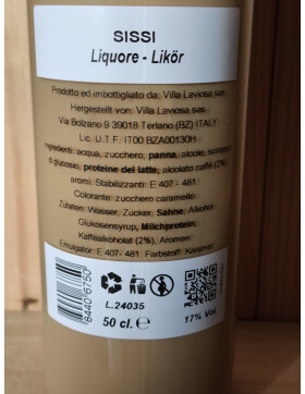Likör Sissi (Sahne und Kaffee mit Amaretto) 0,5L...