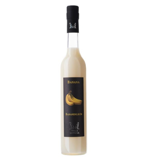 Likör Panna e Banana (Sahne und Bananen) 0,5L VILLA LAVIOSA