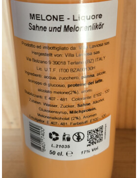 Likör Panna e Melone (Sahne und Melone) 0,5L VILLA...