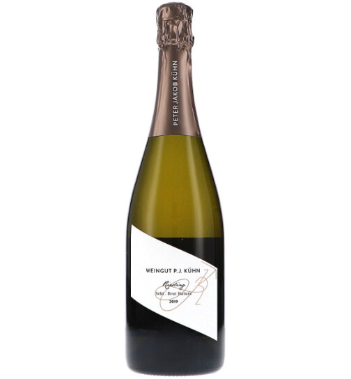 Sekt Riesling Brut Nature traditionelle Flaschengärung 2019 PETER JAKOB KÜHN