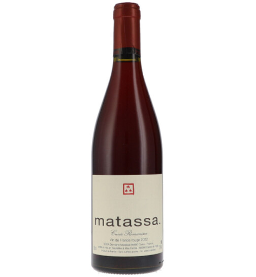 Grenache Cuvee Romanissa VdF 2022 MATASSA