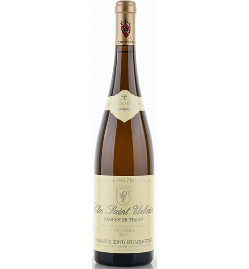 Pinot Gris Rangen de Thann Clos-Saint-Urbain Grand Cru 2019 ZIND-HUMBRECHT (bio)