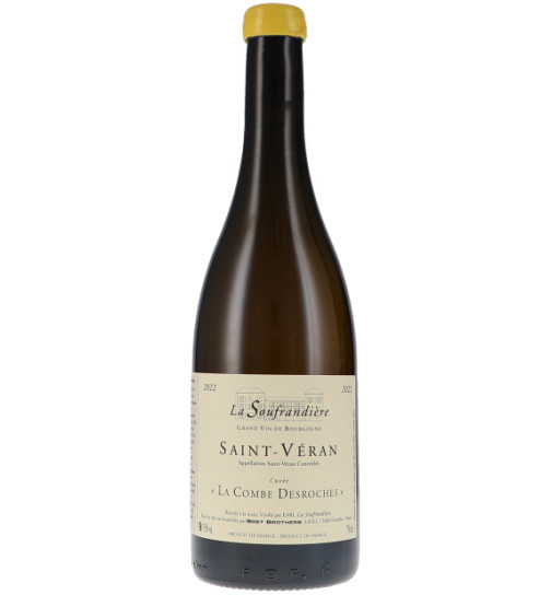 Chardonnay Saint-Veran La Combe DesRoches AOC 2022 LA SOUFRANDIERE (bio)