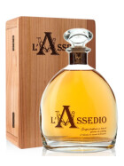 Grappa L´Assedio Barrique mit Kirschholzschachtel limitiert 450 Fl. 45% 0,7l VILLA LAVIOSA