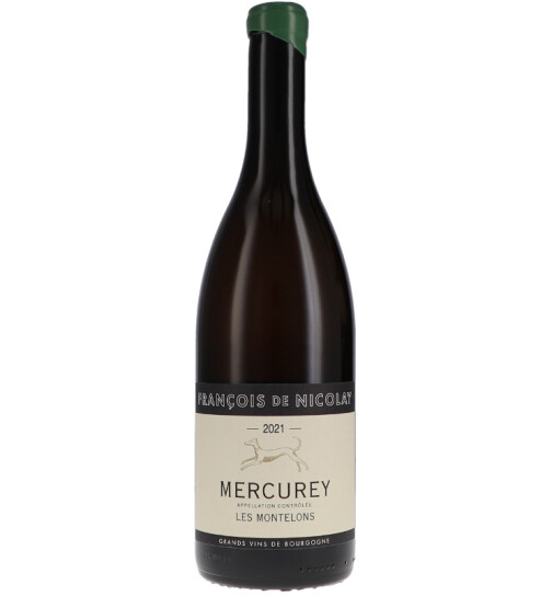 Chardonnay Mercurey Les Montelons blanc Sans Sulfites Ajoute AC 2021 FRANCOIS DE NICOLAY (bio)