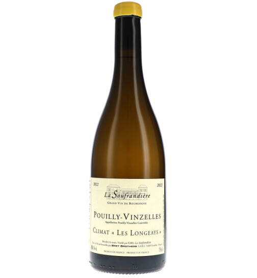 Chardonnay Pouilly-Vinzelles Climat Les Longeays AOC 2022 LA SOUFRANDIERE (bio)
